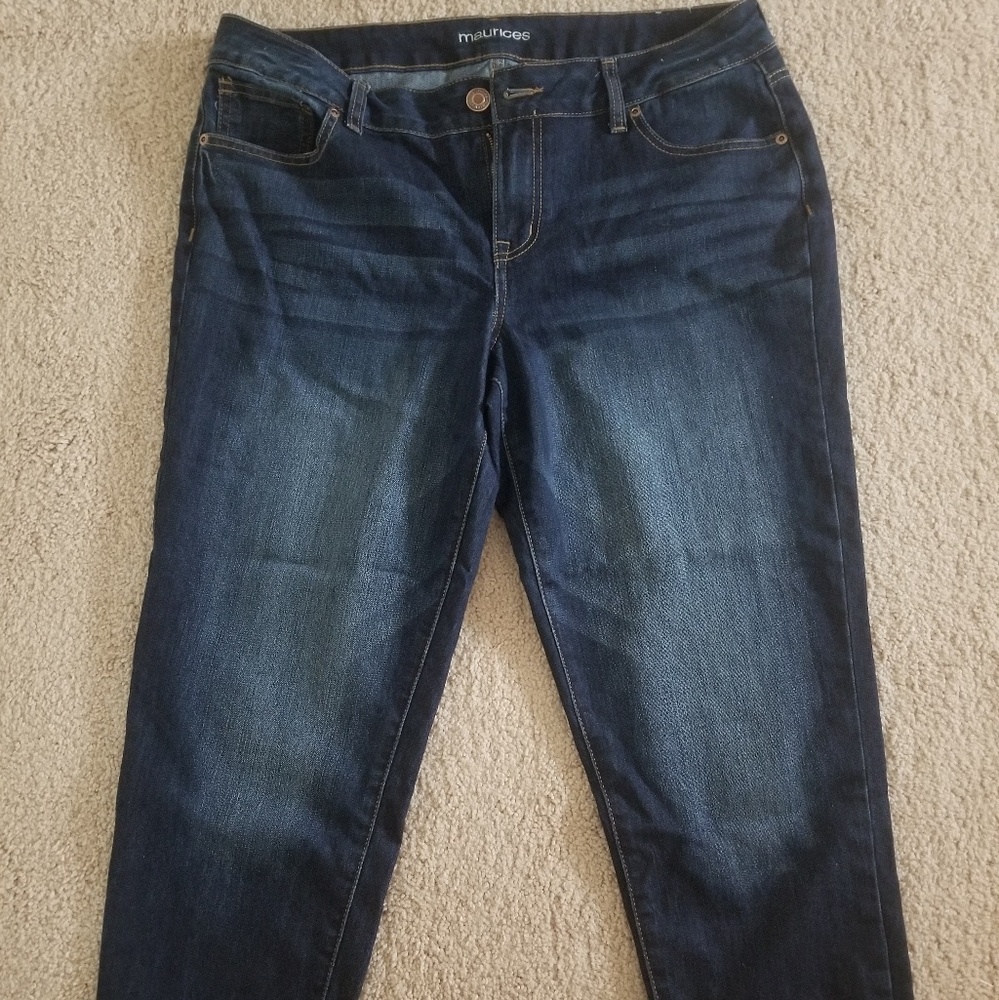 Cropped Jeans